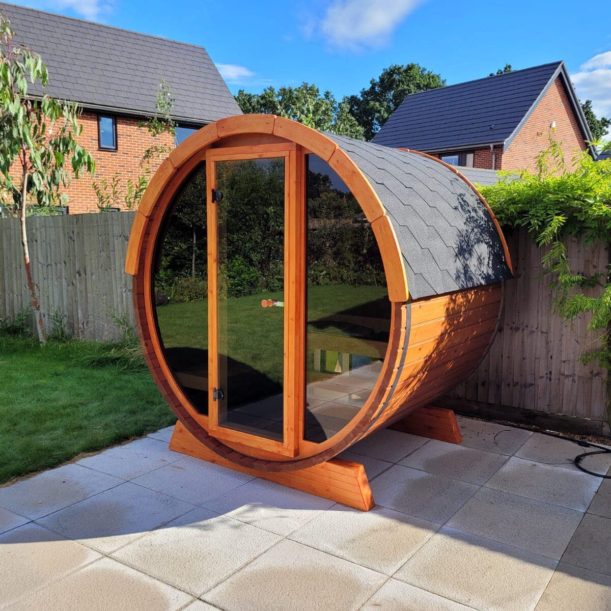 Thermo Barrel Deluxe 160GF outdoor barrel saunas northern ireland